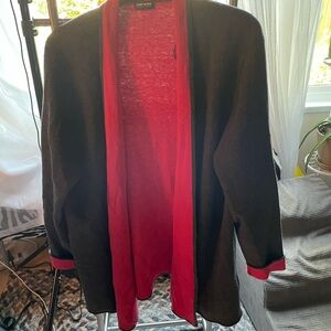 Gerry Weber Black and Pink Cardigan
